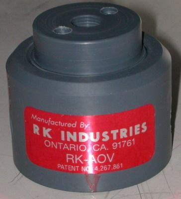 RK Industries AOV 251V1 Air Operated Valve 1/4 SVG  