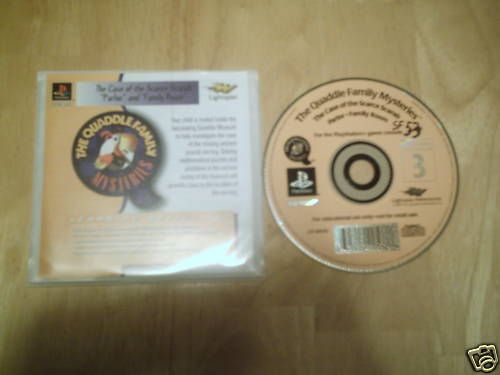 LIGHTSPAN ADVENTURES PLAYSTATION THE SCARCE SCARAB  