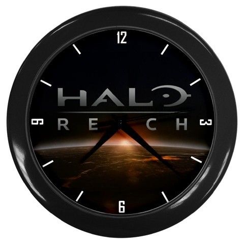 HALO REACH GAME CUBE FANS HOT LIMITED WALLCLOCK  