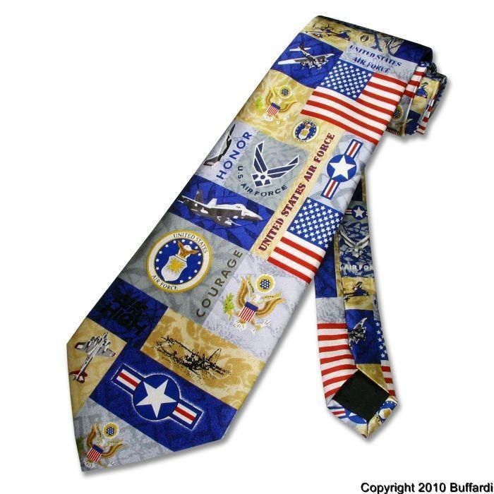 NEW USA ARMY NECKTIE AMERICAN AIR FORCE UNITED STATES  