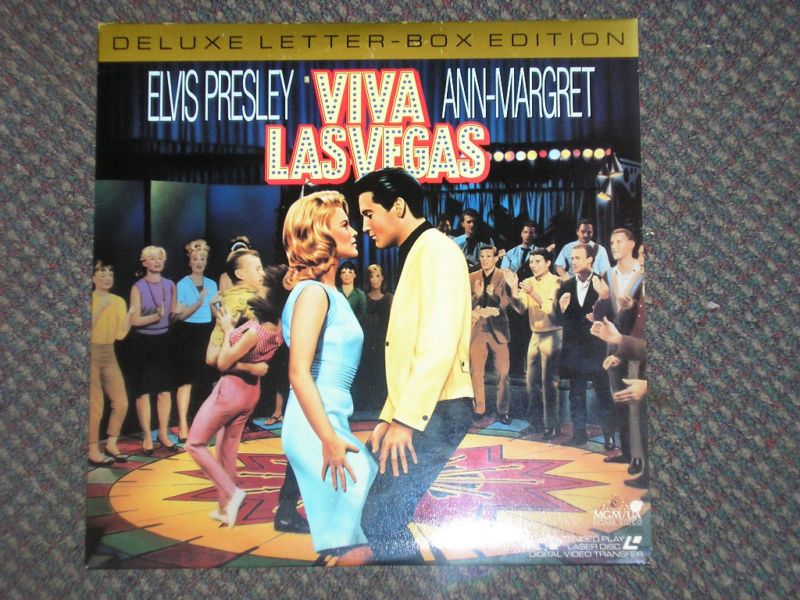 ELVIS MGM LASERDISC VIVA LAS VEGAS ANN MARGARET  