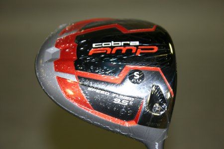 Brand New 2012 Cobra AMP Driver 9.5* Aldila RIP Stiff Shaft  