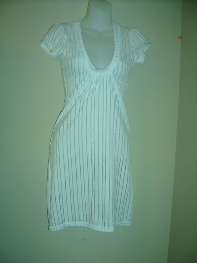 new white sheer Max Rave dress xs Coolstuff2cheap  