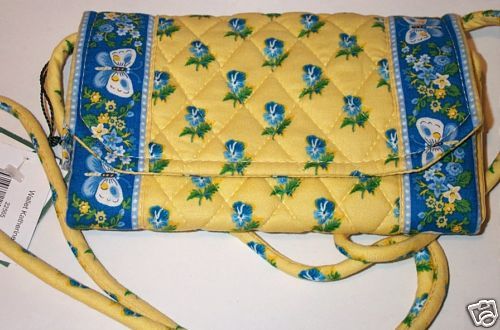 Vera Bradley Retired Katherine Wallet With Strap  