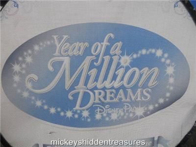 EPCOT DISNEY YEAR OF A MILLION DREAMS PARADE PROP SIGN  