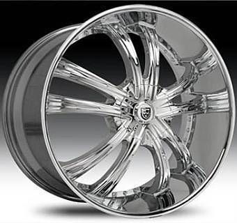   LSS 55 Wheel SET Chrome 5LUG 6LUG Lexani Rims for SUV Trucks RWD 30s