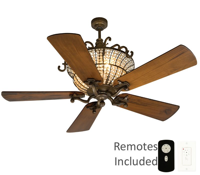 Craftmade 54 Cortana Peruvian Uplight Ceiling Fan  