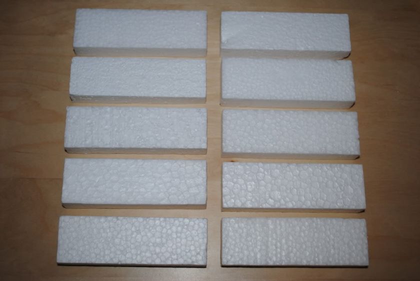 Lot of 10 Original Nintendo NES StyroFoam Inserts for Complete in Box 