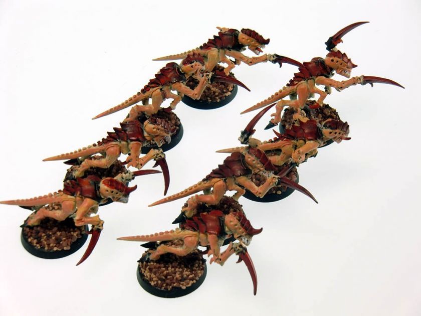 Tyranid Hormagaunt Brood (8) PAINTED  