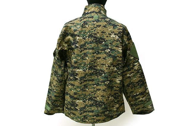 Army Suit Velcro Clothing Digital Green Camo CL 02 DGC  