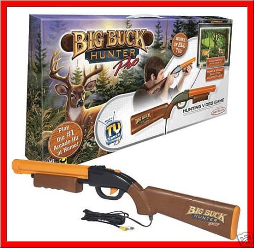 BIG BUCK HUNTER PRO Hunting TV Game w/ GUN Rifle *NEW*  