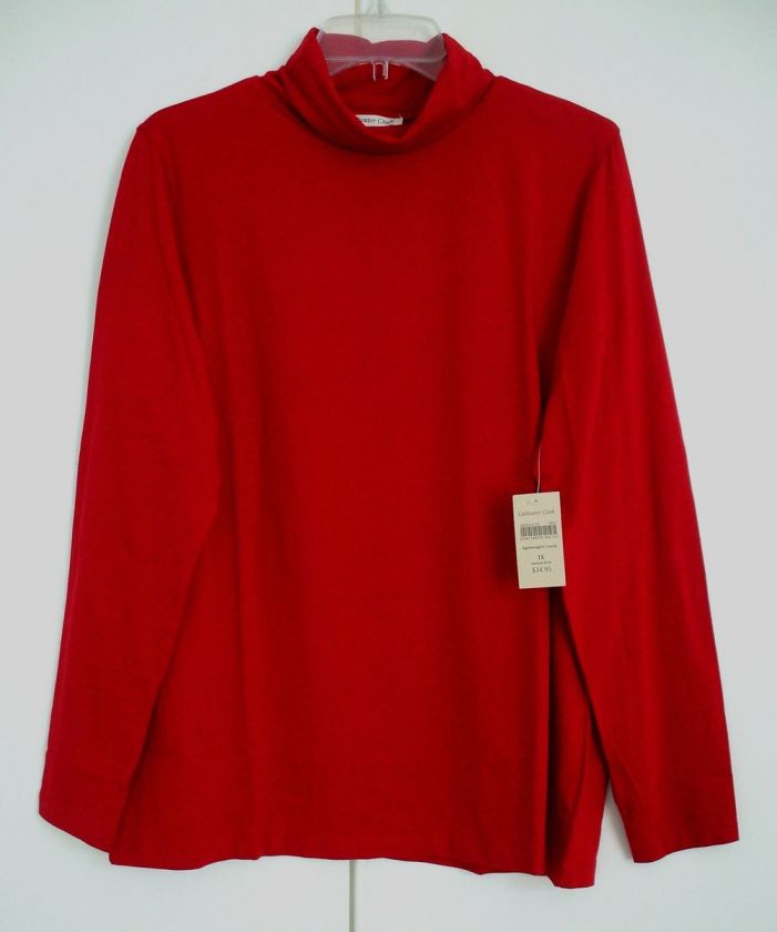 NWT Coldwater Creek Lightweight Turtleneck Sweater  