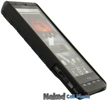   BLACK CASE + BELT CLIP HOLSTER FOR MOTOROLA DROID X DROID X2  