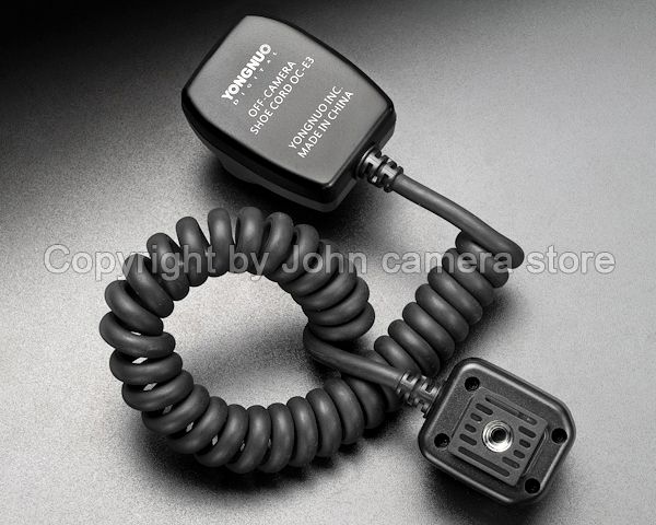 TTL Off Camera Flash sync cord for CANON 580EX  