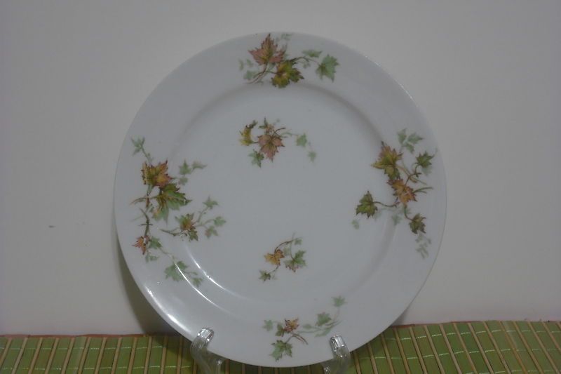 HAVILAND FRANCE AUTUMN LEAF SALAD PLATE (5 )available EC  