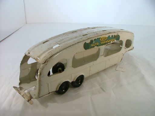 Marx Deluxe Auto Transport Trailer Semi Mar Toys  