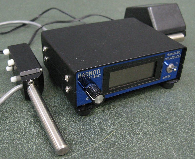 Radnoti Isometric Transducer  