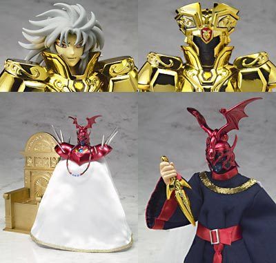 SAINT SEIYA GOLD CLOTH MYTH GEMINIS SAGA & ARES BANDAI  