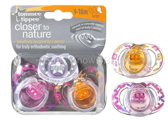 Tommee Tippee STYLE Soothers   **New for 2011**  