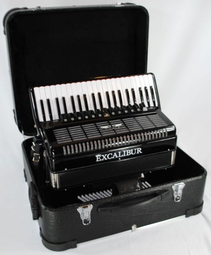 Excalibur Super Classic IV 120 Bass Mussette Accordion  