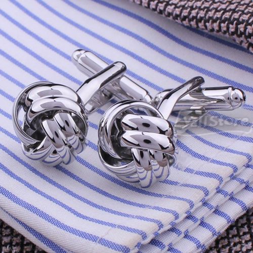   Knot Mens Dress Wedding Cufflinks Cuff Links Noble Posted Vogue  