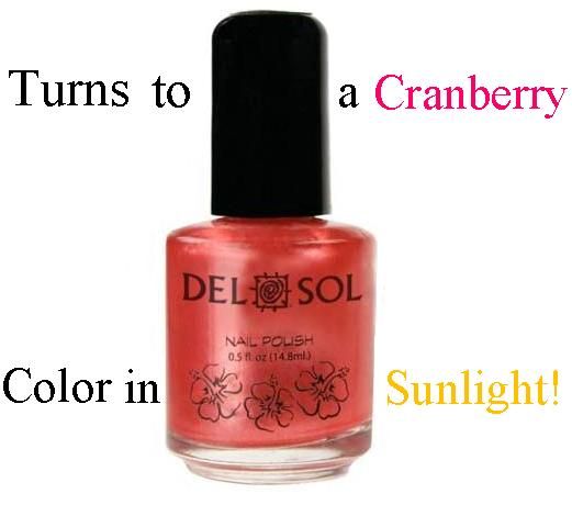 Del Sol ♥ Color Changing Nail Polish ♥ First Kiss ♥  