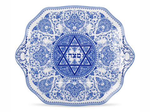 Spode Judaica Matzoh Plate   Passover  