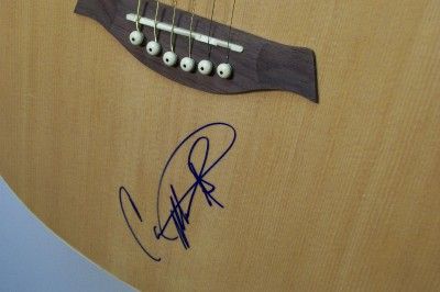 CARRIE UNDERWOOD Autograph Natural Copley Acoustic Guitar COA signed 