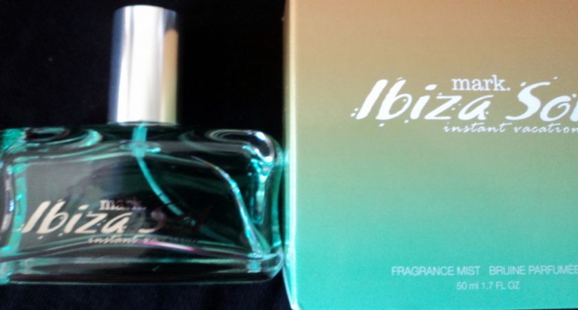 MARK IBIZA SOL INSTANT VACATION FRAGRANCE MIST NIB. 094000593563 