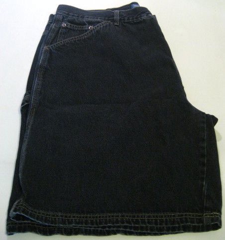 Mens High Sierra Black Denim Carpenter Shorts Size 42  