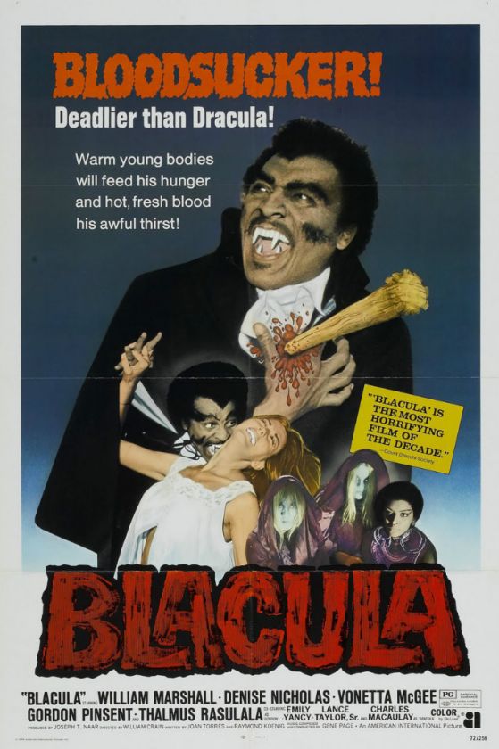 Vintage Classic Movie Poster Reprint BLOODSUCKER DRACULA  