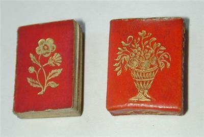 Antique Miniature Book   Schlosss English Bijou Almanac 1841 In Slip 