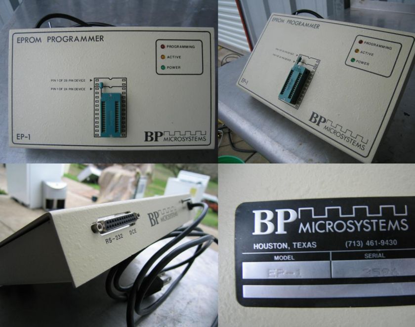 BP Microsystems EPROM Programmer Ep 1  