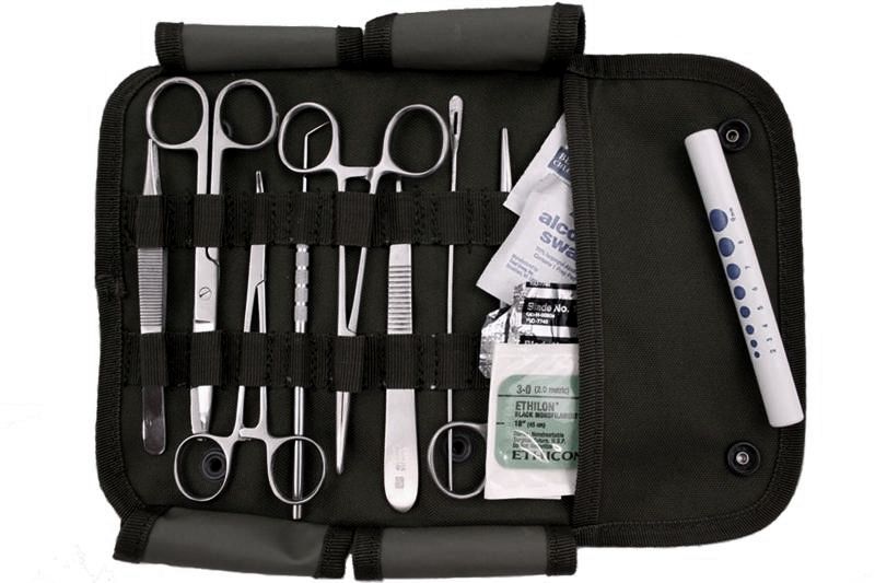   EMS EMT Field Kit Surgical Instruments & Sutures 894302002110  