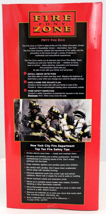 FIREFIGHTER FDNY ACTION FIGURE NEW YORKS BRAVEST MIB  