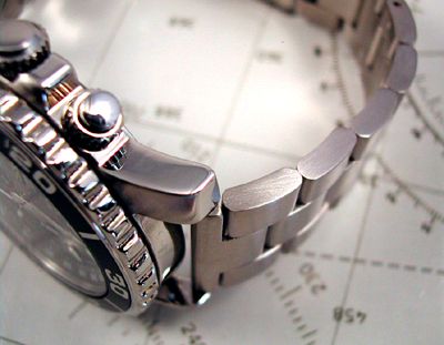 20mm STRAIGHT END STAINLESS OYSTER WATCH BAND  