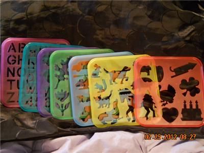 TUPPERTOYS STENCIL ART SET TUPPERWARE  