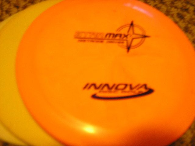 Innove Star Max 175 gram Yellow Long Driver golf disc  