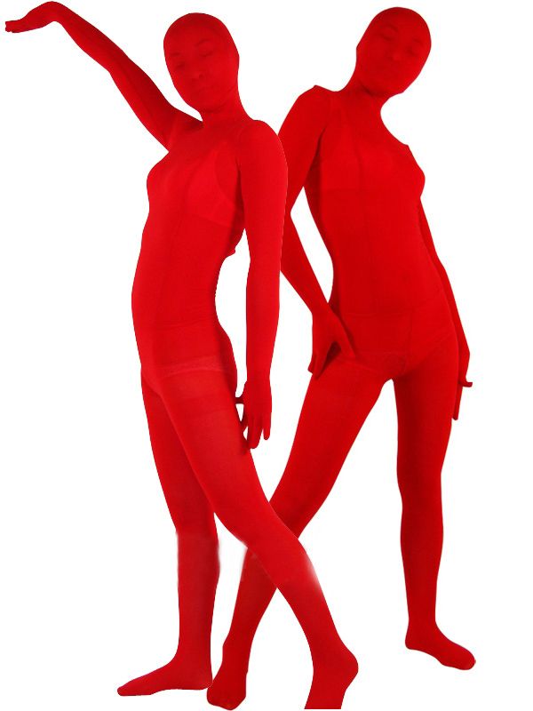 NEW Lycra Zentai spandex Unisex catsuit Metallic S XXL  