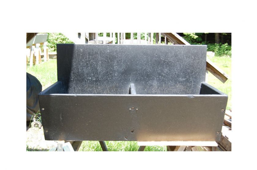 Antique Beautiful Black Soapstone Farm Sink  