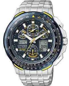 CITIZEN ECO DRIVE BLUE ANGELS SKYHAWK A/T #JY0040 59L  