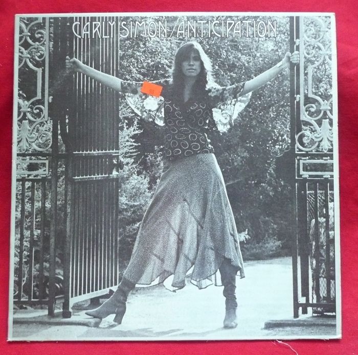 CARLY SIMON LP anticipation VG+ vinyl record ELEKTRA EKS 75016  