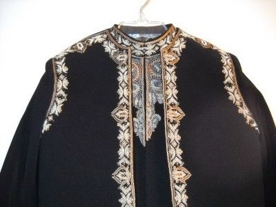   Wear Embroidered Salwar, Kurta, Sherwani Blazer & Vest Size 4  