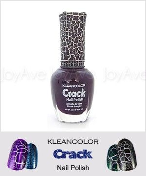 New Kleancolor Crack Crackle Shatter Nail Polish (0.5oz)   9 