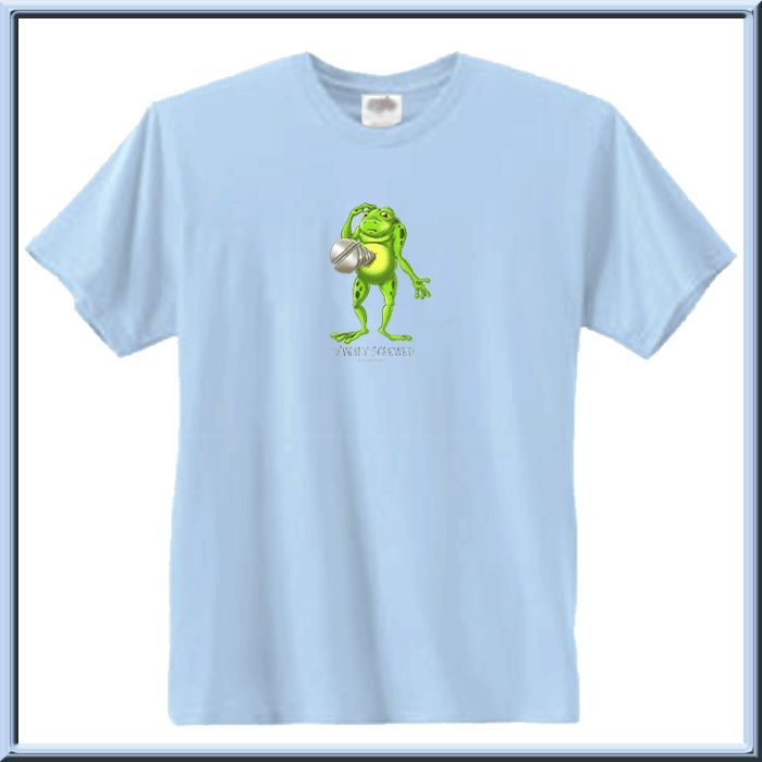 Toadily Screwed Funny Rude Frog Shirt S XL,2X,3X,4X,5X  