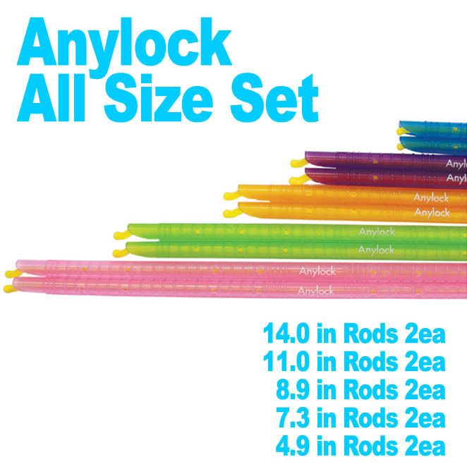 Food Keep Fresh Longer AnyLock Seal Rod 10ea 1Set  