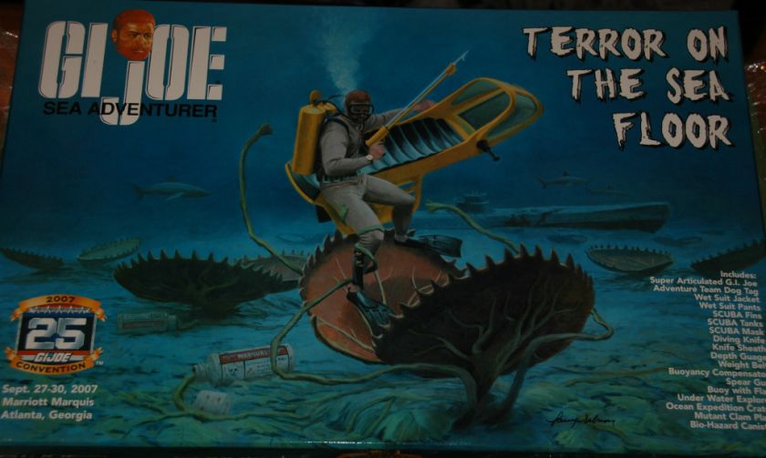 GIJOE 12 Convention Boxed Set Terror On The Sea Floor *  