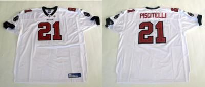 AUTHENTIC TAMPA BAY BUCCANEERS PISCITELLI WHT JERSEY 48  