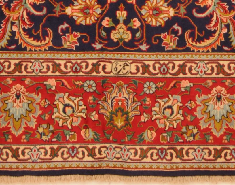 Large Area Rugs Hand Knotted Persian Wool Tabriz 8 x 11  