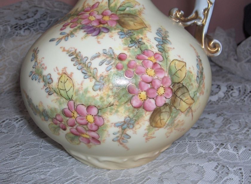 up for sale is a beautiful antique ornate porcelain hand